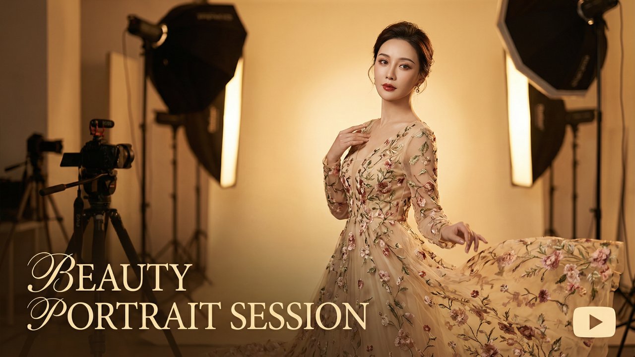 天台激战美少女写真视频 - 高清摄影视频教程